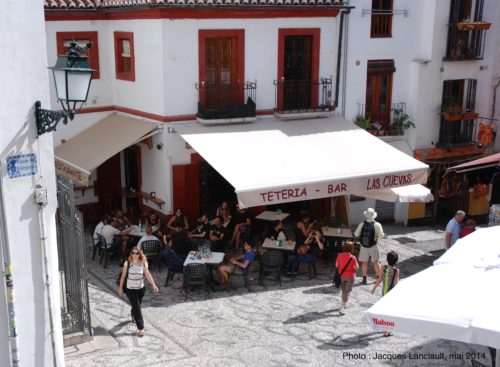 Barrio del Albaicín, Grenade, Andalousie, Espagne