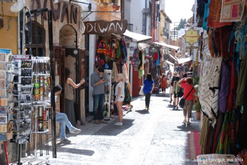 Barrio del Albaicín, Grenade, Andalousie, Espagne