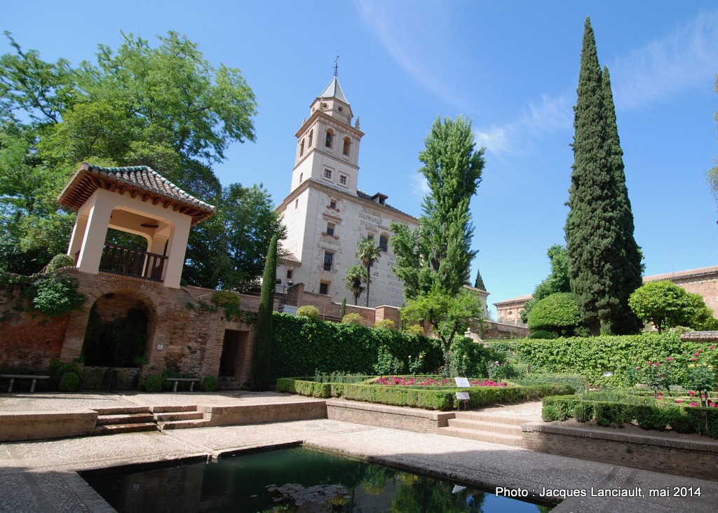 Iglesia de Santa María de la Alhambra, Grenade, Andalousie, Espagne