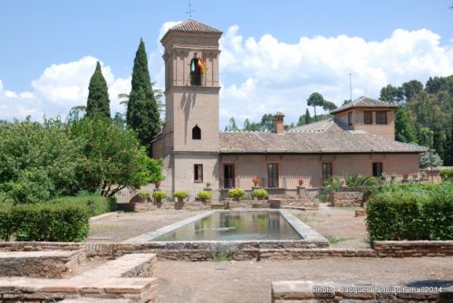 Palacio del Generalife, Alhambra, Grenade, Andalousie, Espagne
