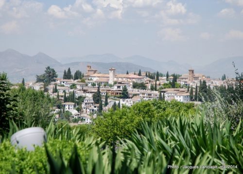 Palacio del Generalife, Alhambra, Grenade, Andalousie, Espagne
