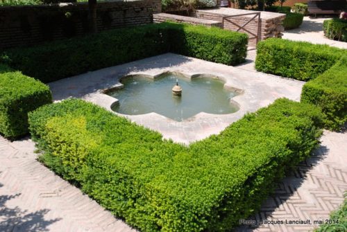 Palacio del Generalife, Alhambra, Grenade, Andalousie, Espagne