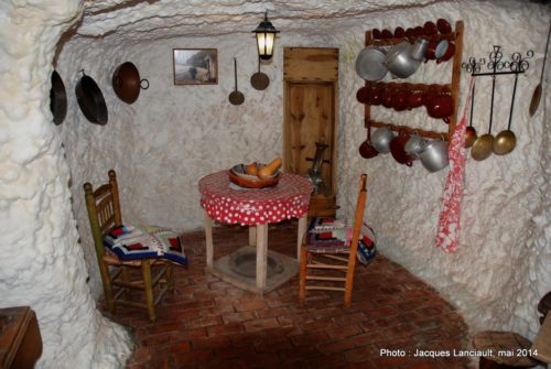 Museo Cuevas del Sacromonte, Sacromonte, Grenade, Andalousie, Espagne