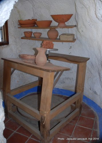 Museo Cuevas del Sacromonte, Sacromonte, Grenade, Andalousie, Espagne