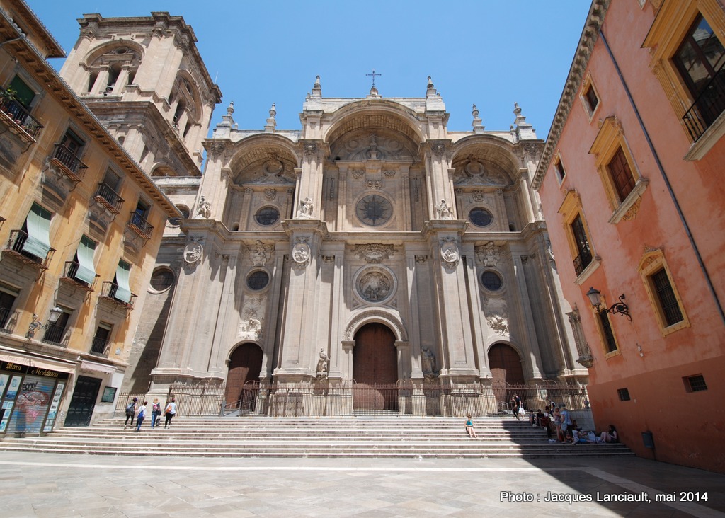 Cathédrale, Grenade, Andalousie, Espagne