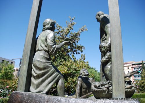 Monumento al Triunfo de la Virgen, Grenade, Andalousie, Espagne