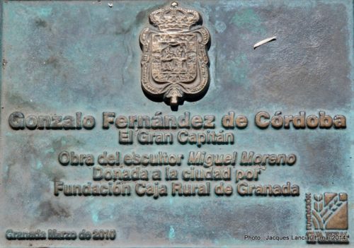 Gran Capitán, Avenida de la Constitución, Grenade, Andalousie, Espagne 