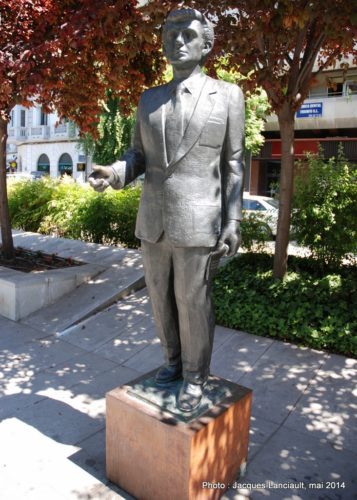 Manuel Benítez Carrasco, Avenida de la Constitución, Grenade, Andalousie, Espagne 