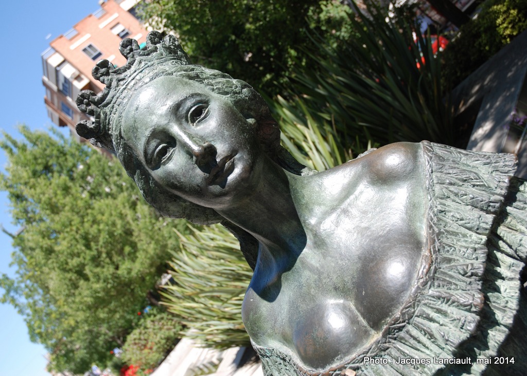 Eugénie de Montijo, Avenida de la Constitución, Grenade, Andalousie, Espagne