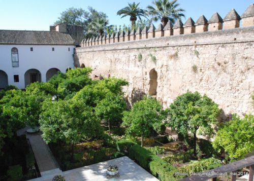 Alcázar de los Reyes Cristianos, Cordoue, Andalousie, Espagne