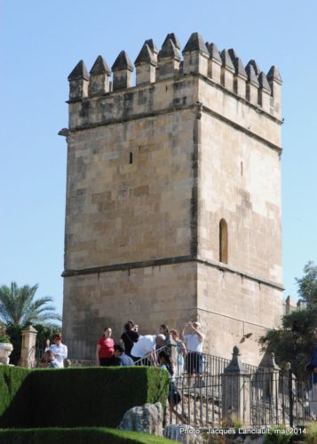 Alcázar de los Reyes Cristianos, Cordoue, Andalousie, Espagne