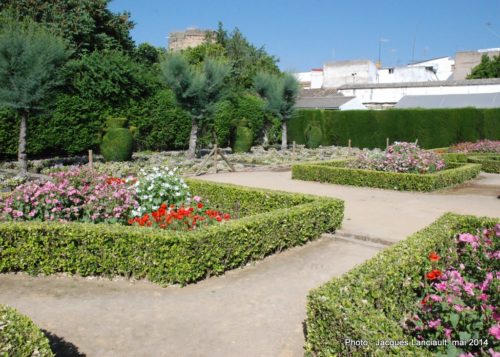 Alcázar de los Reyes Cristianos, Cordoue, Andalousie, Espagne
