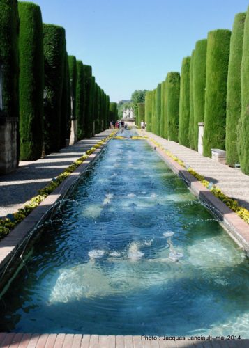 Alcázar de los Reyes Cristianos, Cordoue, Andalousie, Espagne