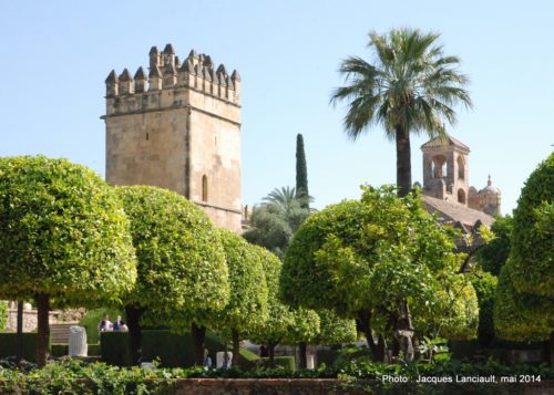 Alcázar de los Reyes Cristianos, Cordoue, Andalousie, Espagne