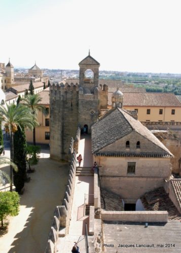 Alcázar de los Reyes Cristianos, Cordoue, Andalousie, Espagne