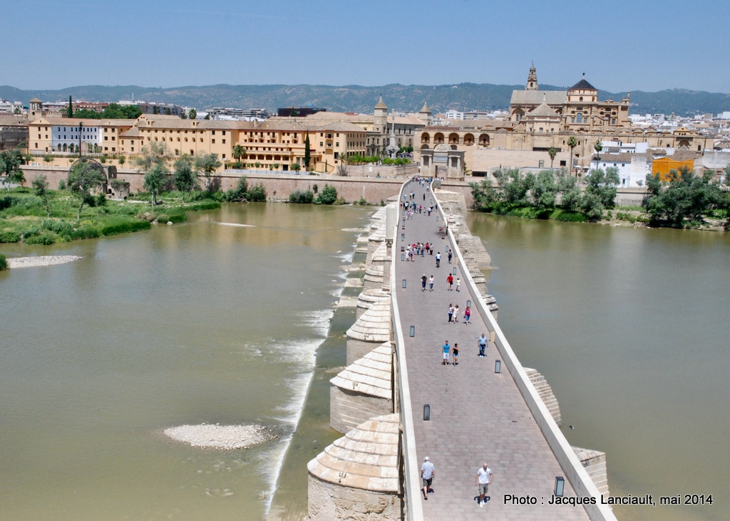 Puente Romano, Cordoue, Andalousie, Espagne