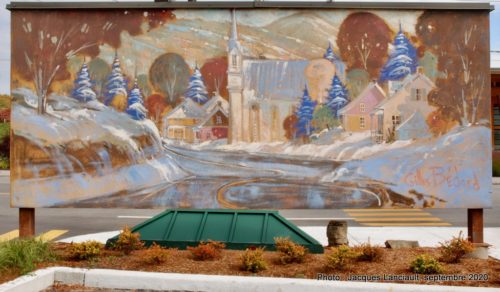 Village d’antan, Gilles Bédard, Sainte-Adèle, Québec