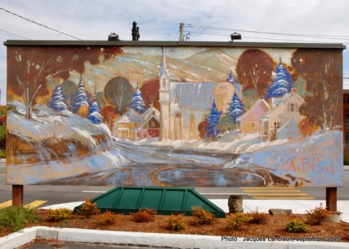 Village d’antan, Gilles Bédard, Sainte-Adèle, Québec