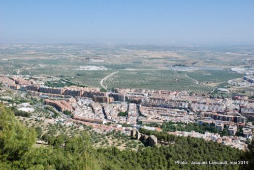 Castillo de Santa Catalina, Jaén, Andalousie, Espagne