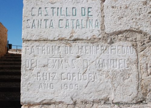 Castillo de Santa Catalina, Jaén, Andalousie, Espagne