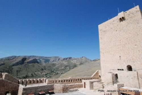 Castillo de Santa Catalina, Jaén, Andalousie, Espagne