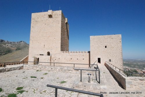 Castillo de Santa Catalina, Jaén, Andalousie, Espagne