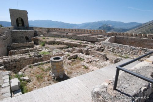Castillo de Santa Catalina, Jaén, Andalousie, Espagne