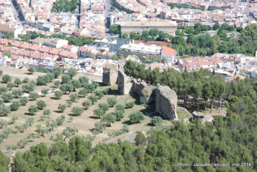 Castillo de Santa Catalina, Jaén, Andalousie, Espagne