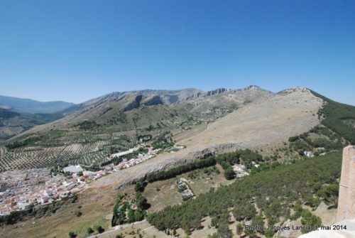 Castillo de Santa Catalina, Jaén, Andalousie, Espagne