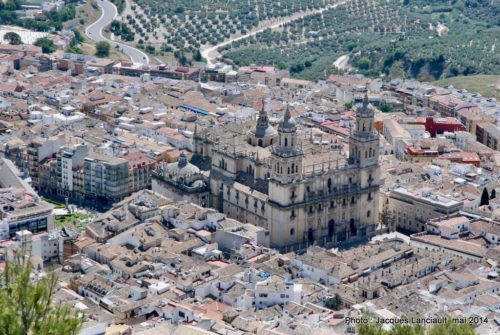 Castillo de Santa Catalina, Jaén, Andalousie, Espagne