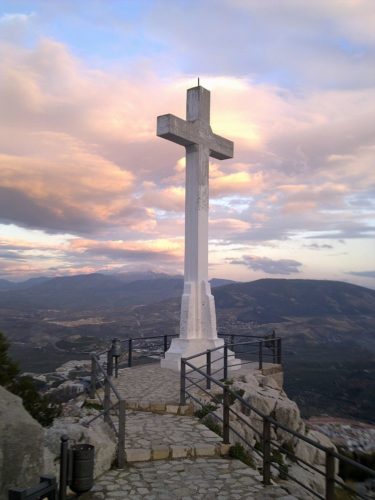 Castillo de Santa Catalina, Jaén, Andalousie, Espagne