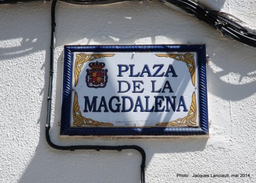 Plaza de la Magdalena, Jaén, Andalousie, Espagne