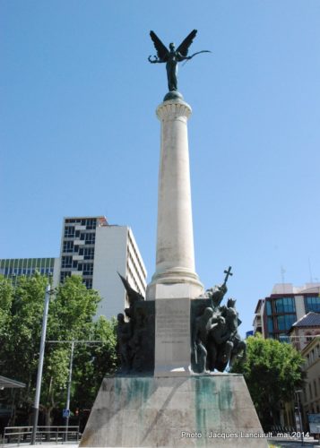 Plaza de los batallas, Jaén, Andalousie, Espagne