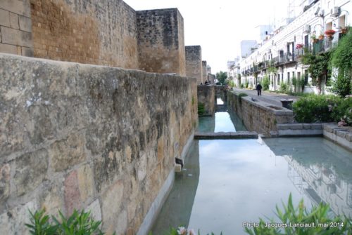Muralla de la calle Cairuán, Cordoue, Andalousie, Espagne