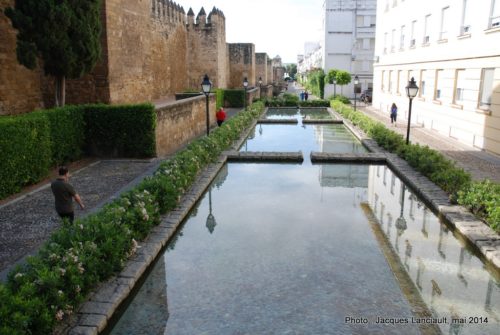 Muralla de la calle Cairuán, Cordoue, Andalousie, Espagne