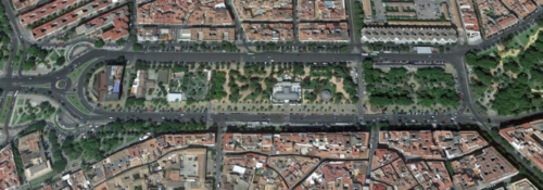 Jardines de la Victoria, Cordoue, Andalousie, Espagne