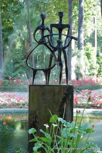 Jardines de los Patos, Cordoue, Andalousie, Espagne