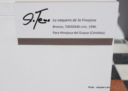 Exposition Teno Monumental, palacio de la Merced, Cordoue, Andalousie, Espagne