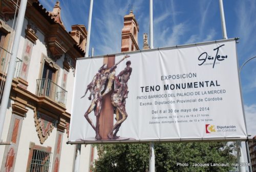Exposition Teno Monumental, palacio de la Merced, Cordoue, Andalousie, Espagne