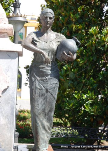 Homenaje a la belleza de la mujer cordobesa, Cordoue, Andalousie, Espagne
