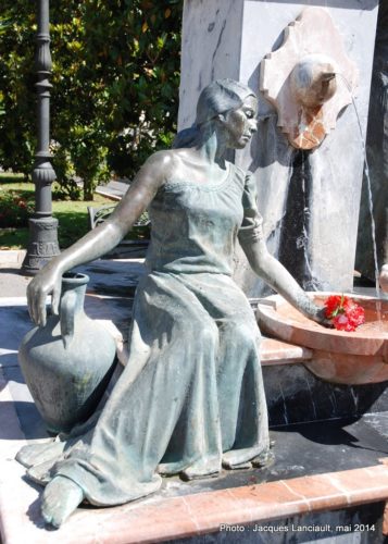 Homenaje a la belleza de la mujer cordobesa, Cordoue, Andalousie, Espagne