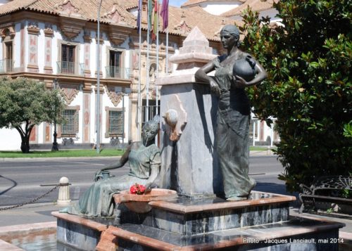 Homenaje a la belleza de la mujer cordobesa, Cordoue, Andalousie, Espagne