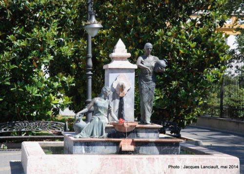 Homenaje a la belleza de la mujer cordobesa, Cordoue, Andalousie, Espagne
