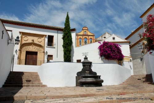 Plaza de Nuestra Senora de La Paz y Esperanza, Cordoue, Andalousie, Espagne