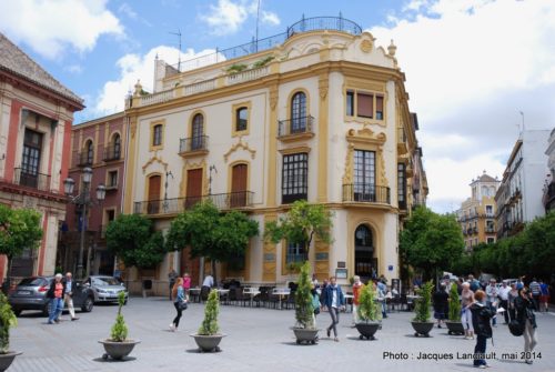 Plaza Virgen de los Reyes, Séville, Andalousie, Espagne