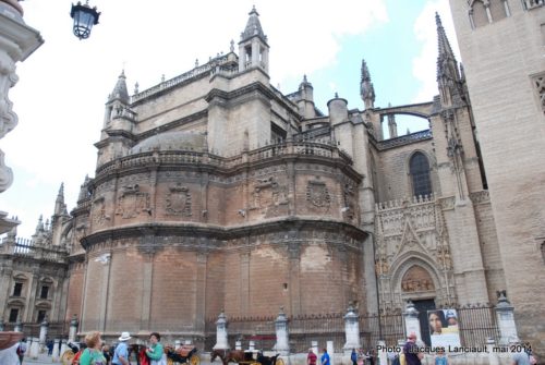 Plaza Virgen de los Reyes, Séville, Andalousie, Espagne