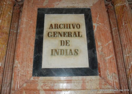 Archivo General de Indias, Plaza del Triunfo, Séville, Andalousie, Espagne