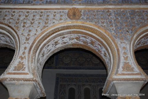 Salón de Embajadores, Real Alcázar, Séville, Andalousie, Espagne