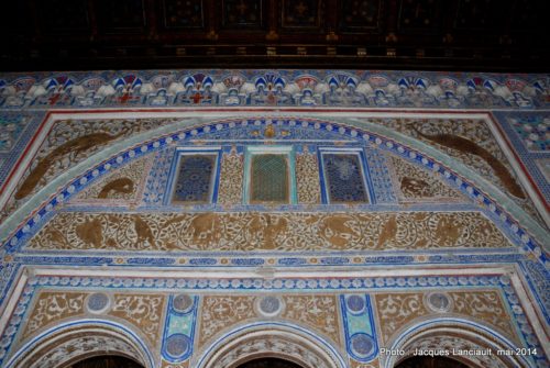 Salón de Embajadores, Real Alcázar, Séville, Andalousie, Espagne