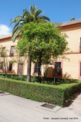 Patio del Crucero, Real Alcázar, Séville, Andalousie, Espagne